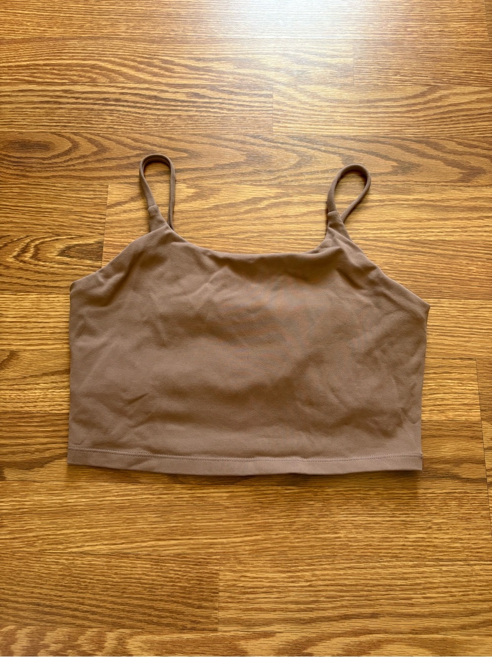 Avia Brown Spaghetti Strap sports bra